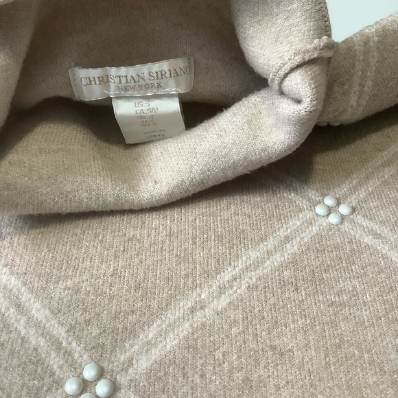 CHRISTIAN SIRIANO NEW YORK / Long Sleeve Sweater, Size Small, Vintage - Picture 3 of 9